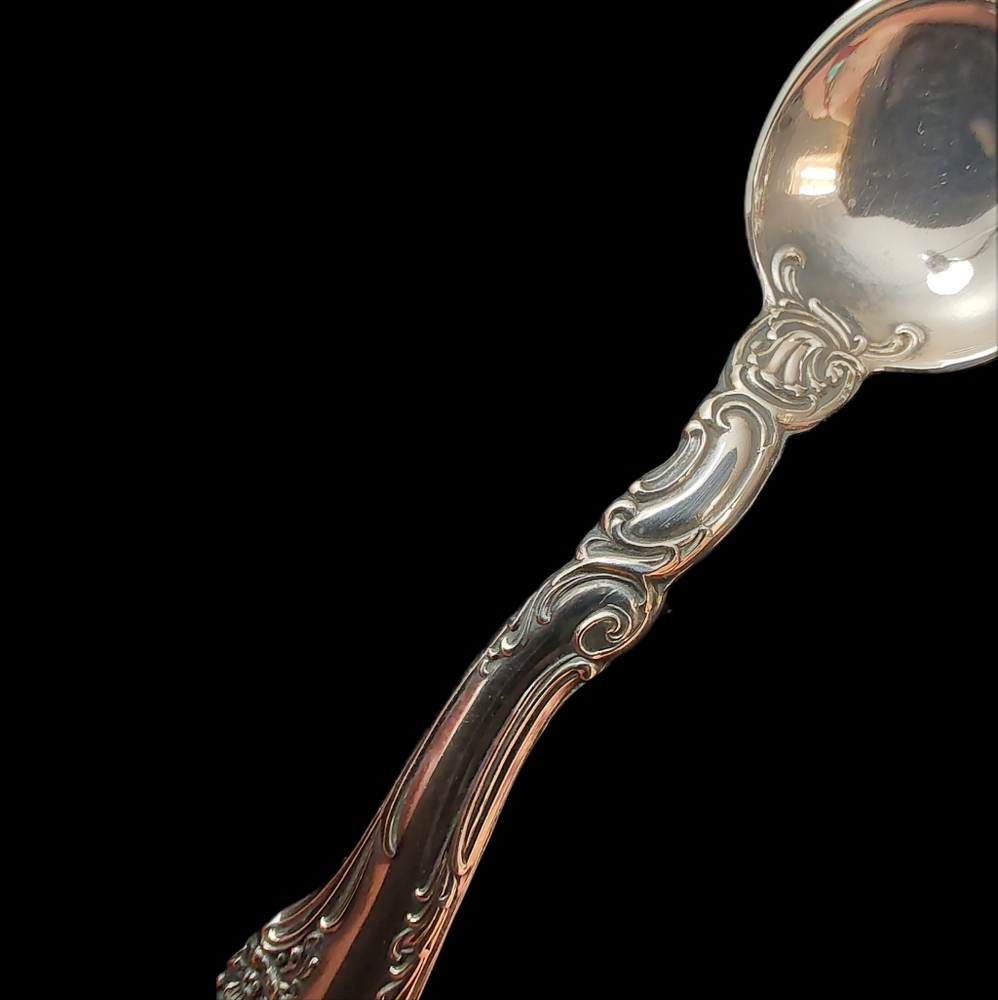 Vintage Gorham Sterling Silver Spoon Brooch Pin 1953 Décor pattern Decor - Picture 5 of 12